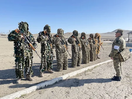 Competition for Best Sniper title underway in Azerbaijani Army