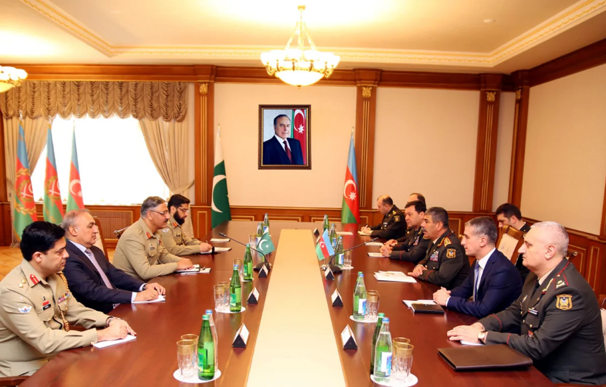 Azərbaycanla Pakistan hərbi əməkdaşlığı genişləndirəcək