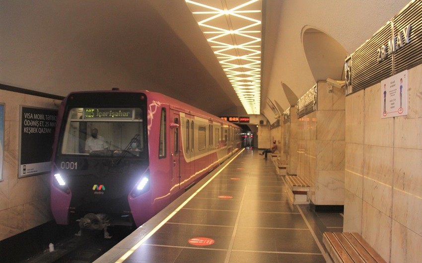 Bakı Metropoliteni həftəsonları adi rejimdə fəaliyyət göstərəcək