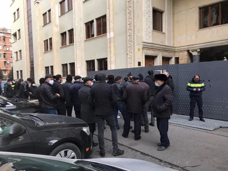 Gürcüstanda itkin düşmüş azərbaycanlının tapılması tələbi ilə Tbilisidə aksiya keçirilir