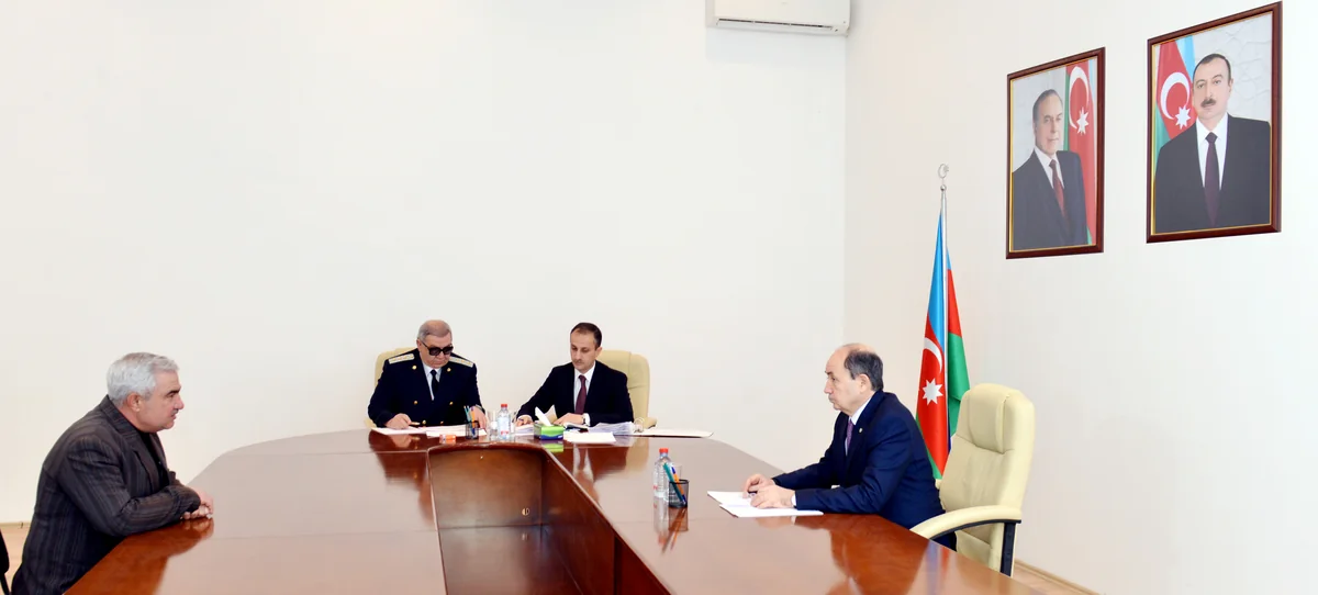 Fikrət Məmmədov Şabranda vətəndaşları qəbul edib