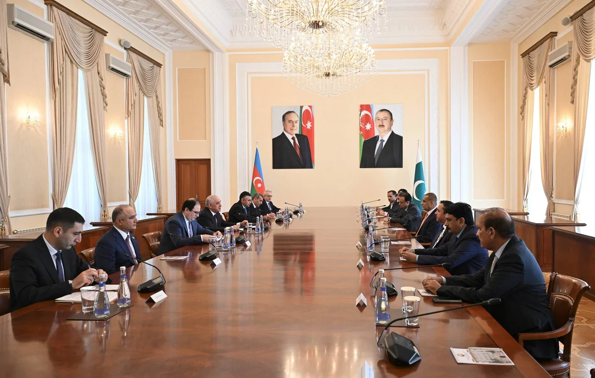 Azerbaijani PM meets with Speaker of Pakistan’s National Assembly