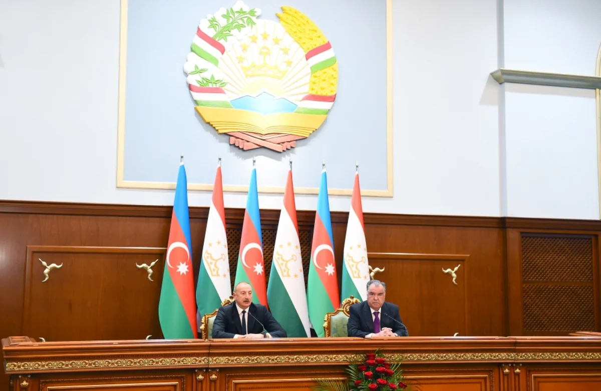 President: Development of fraternal relations between Azerbaijan and Tajikistan - result of activity in early 1990s
