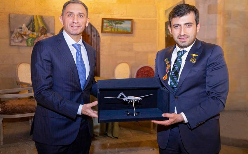 Rəşad Nəbiyev Selçuk Bayraktarla görüşüb