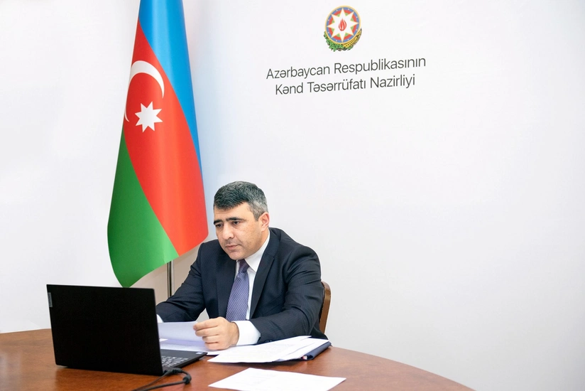Azərbaycanda çəltik istehsalının inkişafı ilə bağlı onlayn müşavirə keçirilib