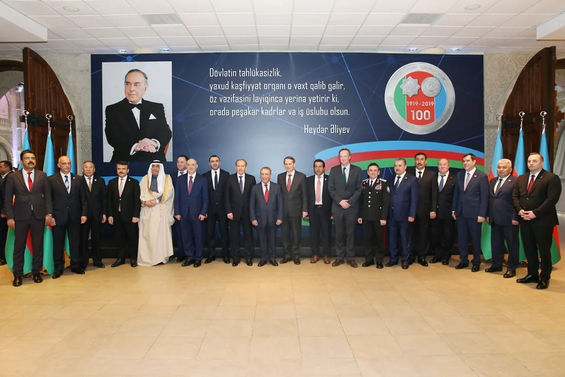 Azərbaycanın təhlükəsizlik orqanlarının yaranmasının 100 illiyi münasibətilə təntənəli tədbir keçirilib