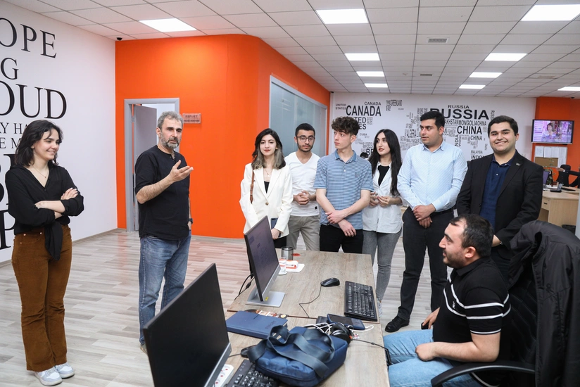 “Report” İnformasiya Agentliyində gənclər üçün infotur təşkil olunub