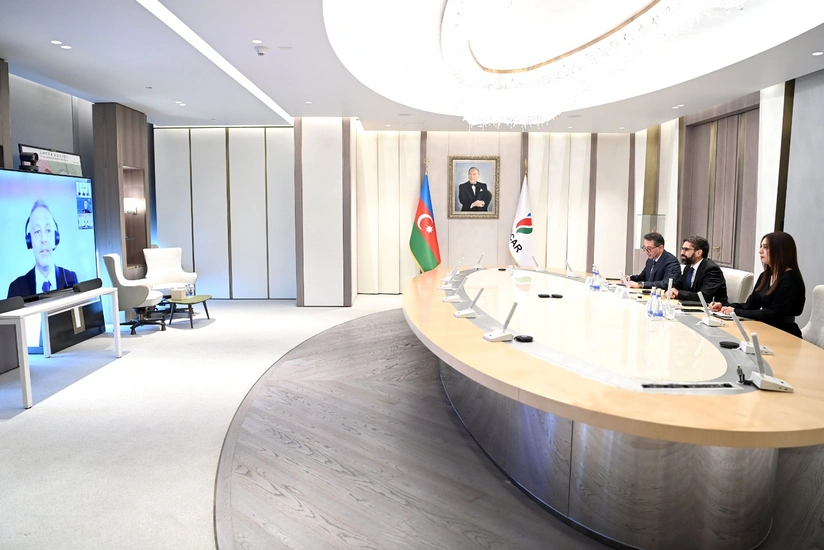 SOCAR president meets World Economic Forum officials