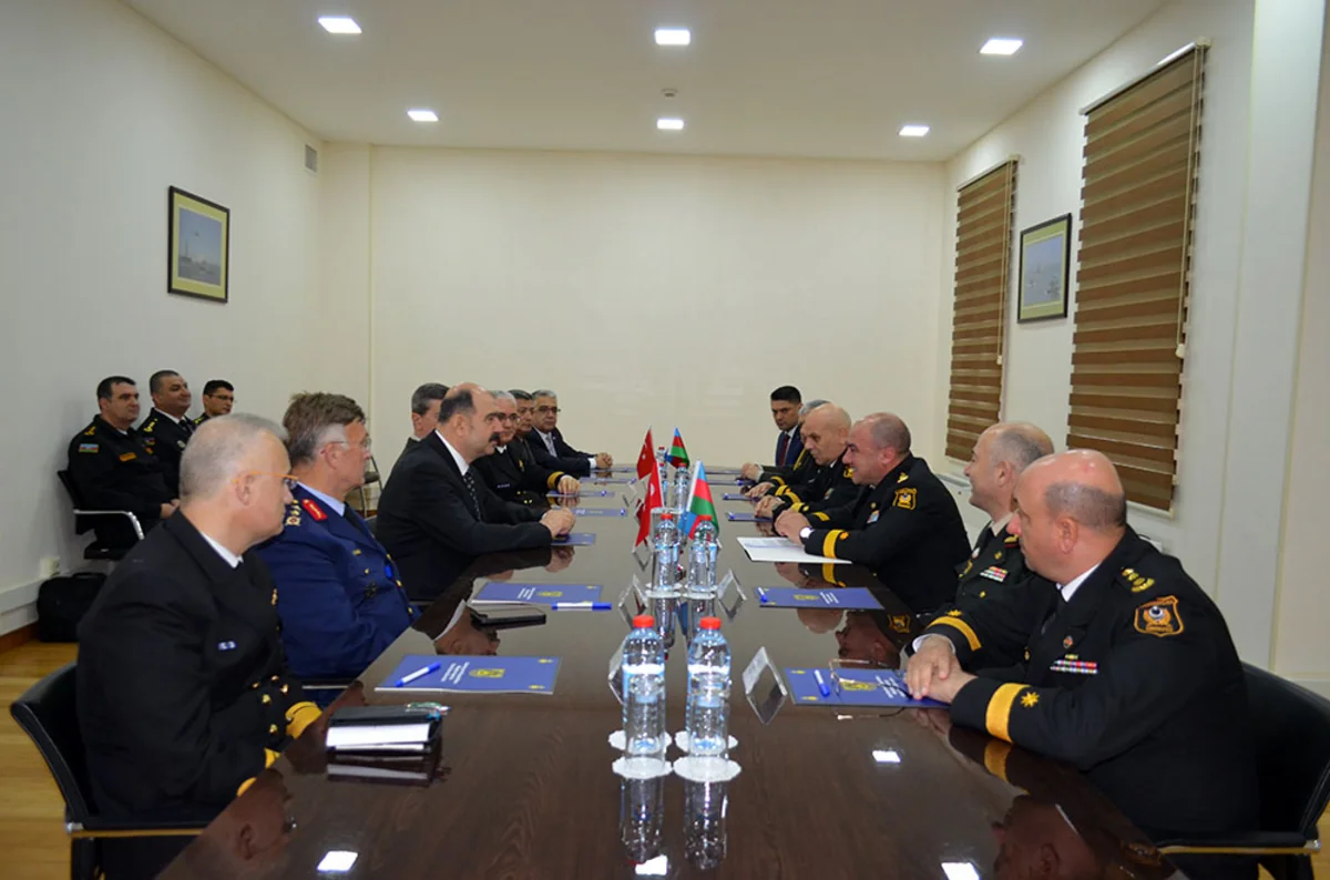 Turkish delegation visits Azerbaijan Naval Forces
