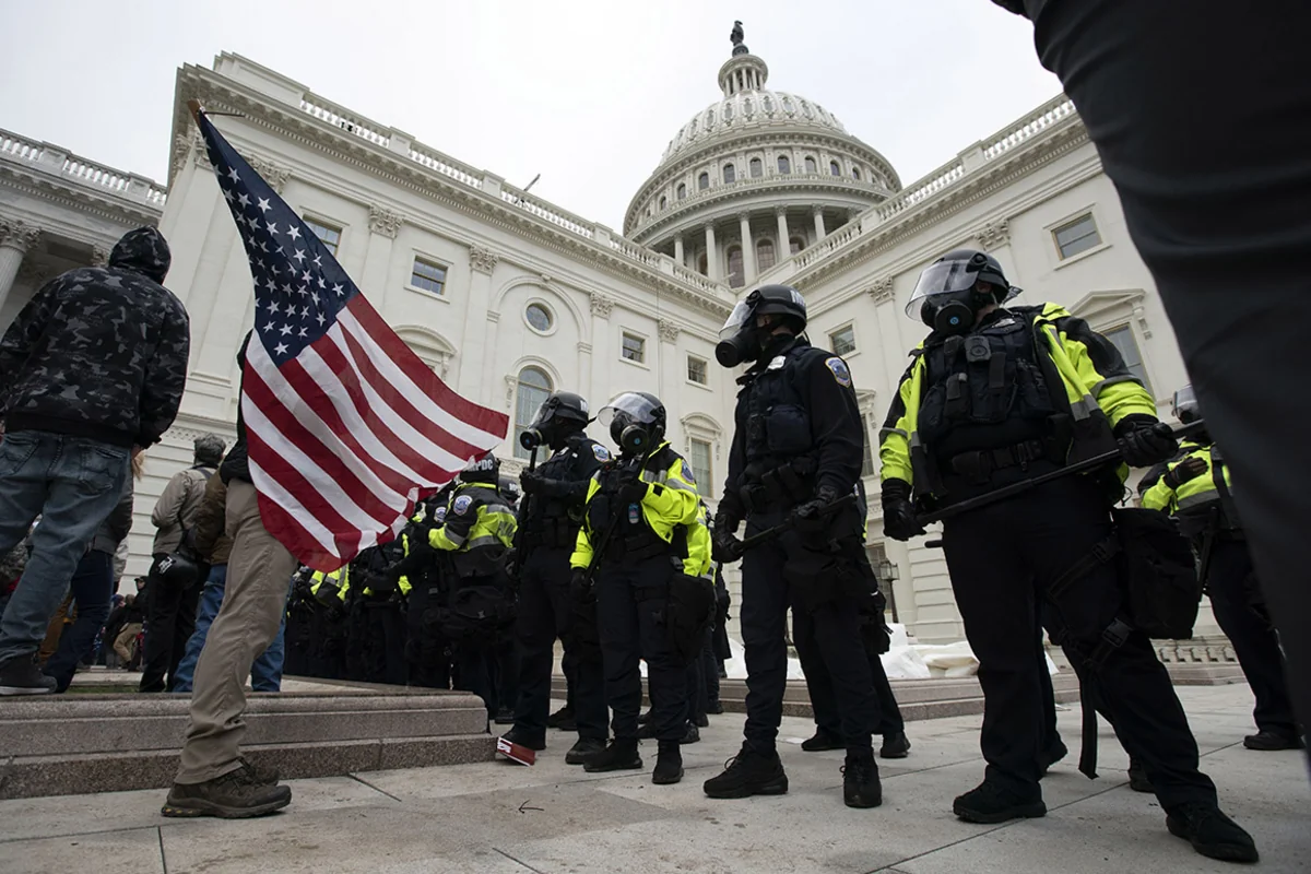 Law enforcement agencies in US accused of storming Capitol