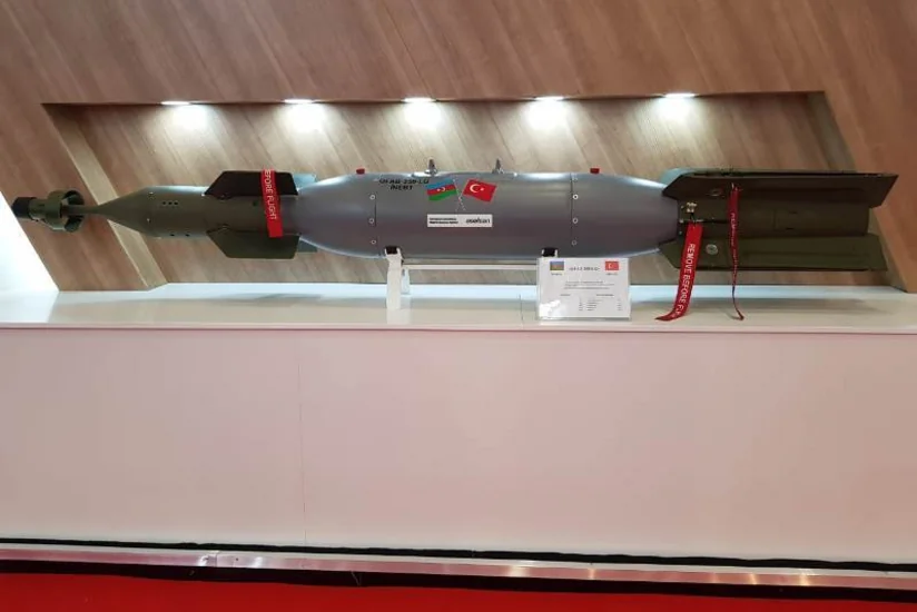 Azərbaycan istehsalı olan aviasiya bombası ilk dəfə “IDEF-2019” sərgisində nümayiş etdirilib