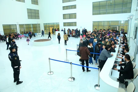 Abşeron RMX-da Qeydiyyat bölməsi yeni formatda istifadəyə verilib