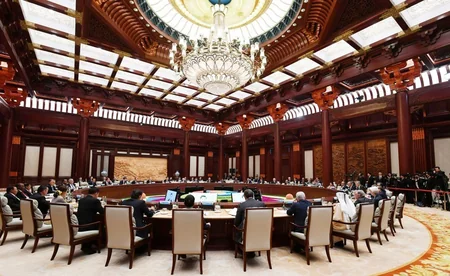 Second Road and Belt International Cooperation Forum continues in Beijing