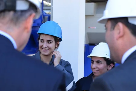 Azərikimya İstehsalat Birliyində ADNSU-nun rektoru ilə ilə görüş keçirilib