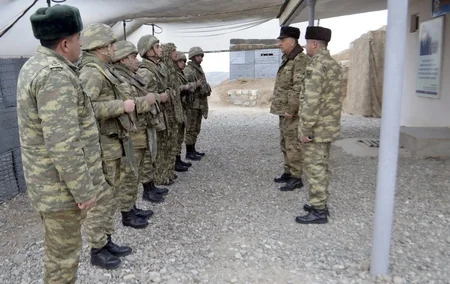 Hərbi hissələrdə Açıq qapı günü keçirilib - FOTO