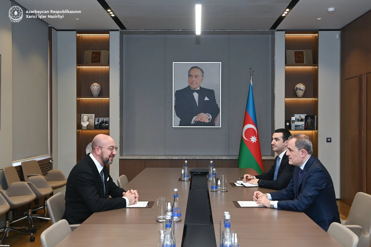Ceyhun Bayramov Şarl Mişelə Aİ Şurasının prezidenti dövründə göstərdiyi səylərə görə təşəkkür edib