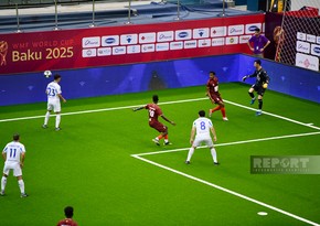 Minifutbol üzrə dünya çempionatının qrup mərhələsində III tura start verilib