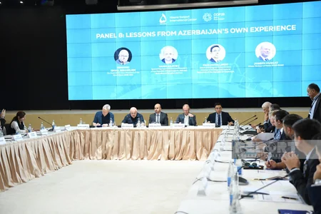 Zəngilanda “COP29-a aparan yol: Dayanıqlı və davamlı gələcək” mövzusunda yüksək səviyyəli görüş davam edir