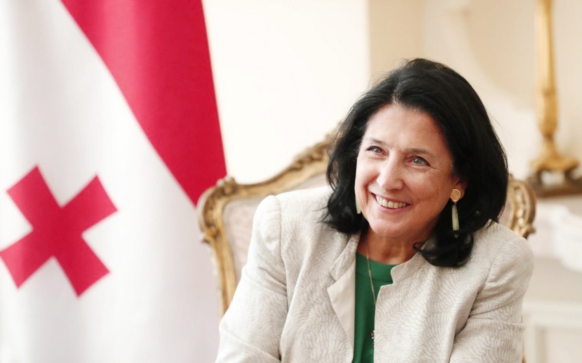 Gürcüstan Prezidenti Azərbaycanın Birinci vitse-prezidentini təbrik etdi