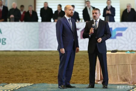 Bilal Ərdoğan çövkən milli oyunu üzrə Prezident Kubokunun mükafatlandırma mərasiminə qatılıb