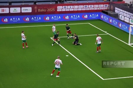 Portuqaliya millisi Bakıdakı dünya çempionatına qələbə ilə başlayıb