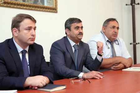 Avropa çempionatından qayıdan cüdo üzrə Azərbaycan millisi ilə görüş keçirilib
