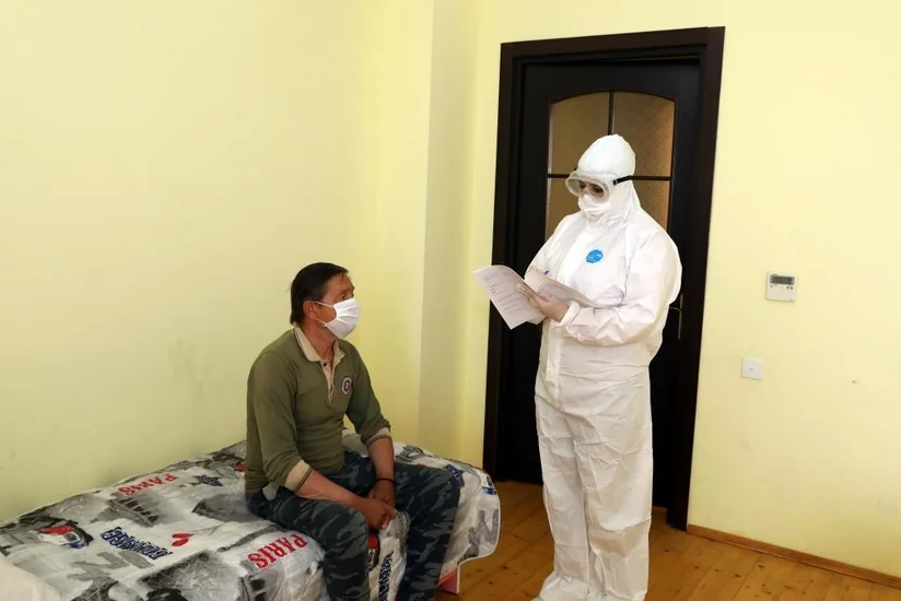 Sosial Sığınacağın karantin bölməsinə 12 nəfər qəbul olunub