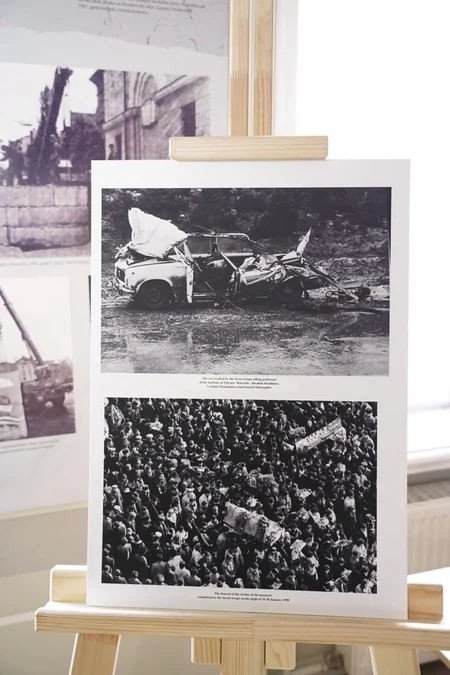 Latviyada 20 Yanvar faciəsi anılıb