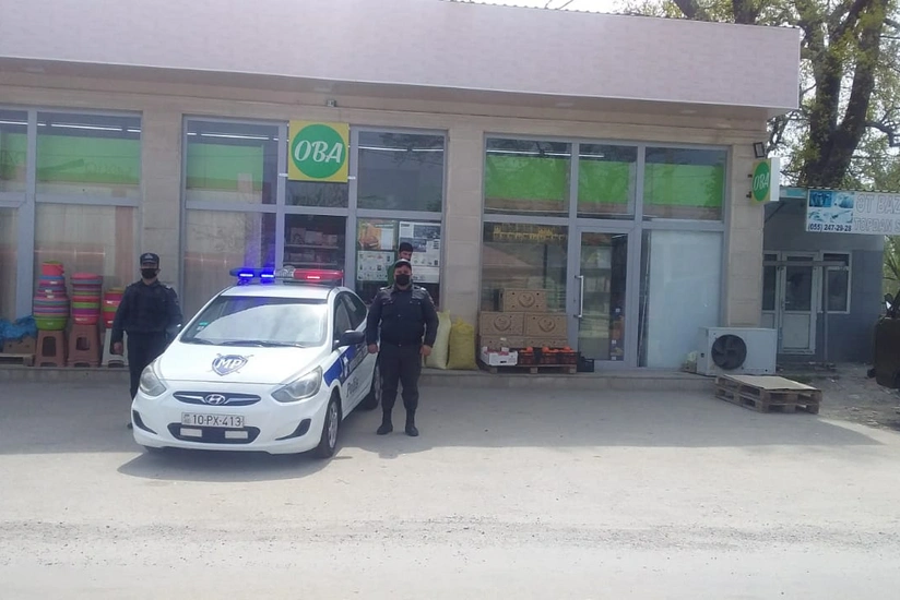 Xaçmazda mağazadan oğurluq etmək istəyənlər tutuldular