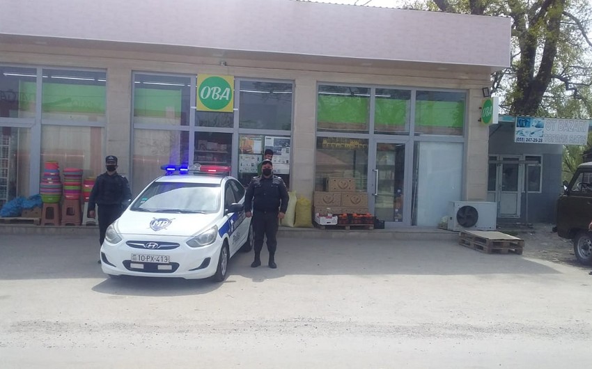 Xaçmazda mağazadan oğurluq etmək istəyənlər tutuldular