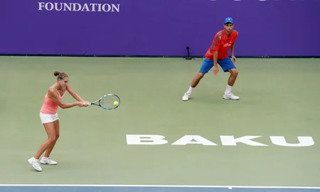 “Baku Cup – 2015” Beynəlxalq tennis turnirinin altıncı günü başa çatıb