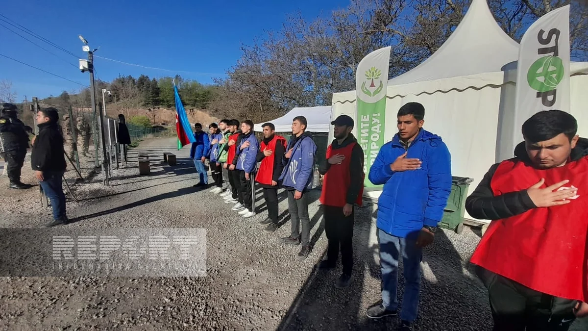 Protest rally on Khankandi-Lachin road enters its 137th day