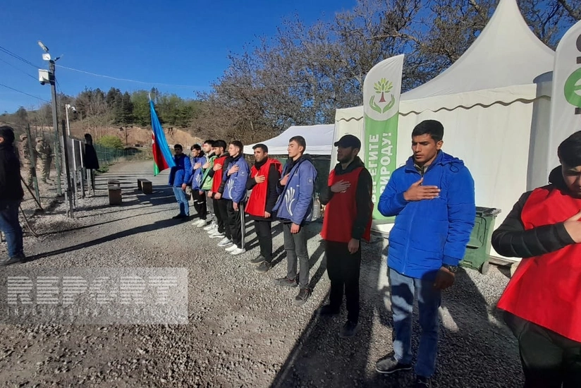 Protest rally on Khankandi-Lachin road enters its 137th day