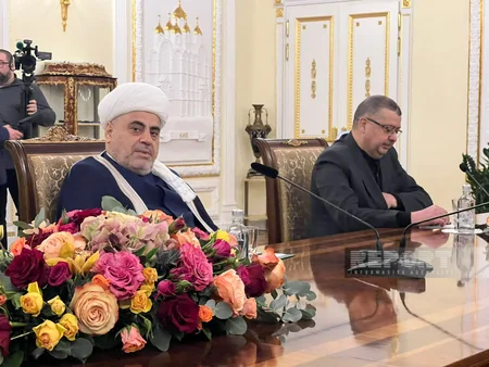 Allahşükür Paşazadə Moskvanın və bütün Rusiyanın Patriarxı ilə görüşüb