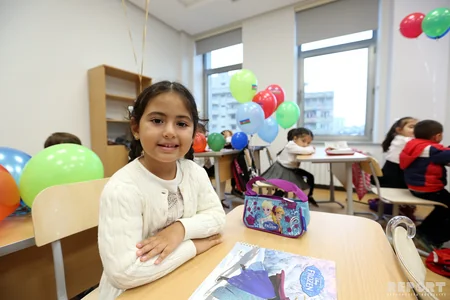 Bakıdakı məktəbəhazırlıq qruplarında 2017-2018-ci tədris ili üzrə məşğələlər başlayıb - FOTO