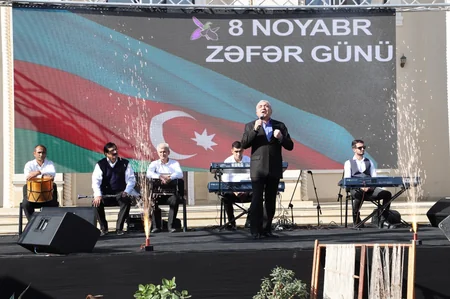 Neftçalada Zəfər yürüşü keçirilib