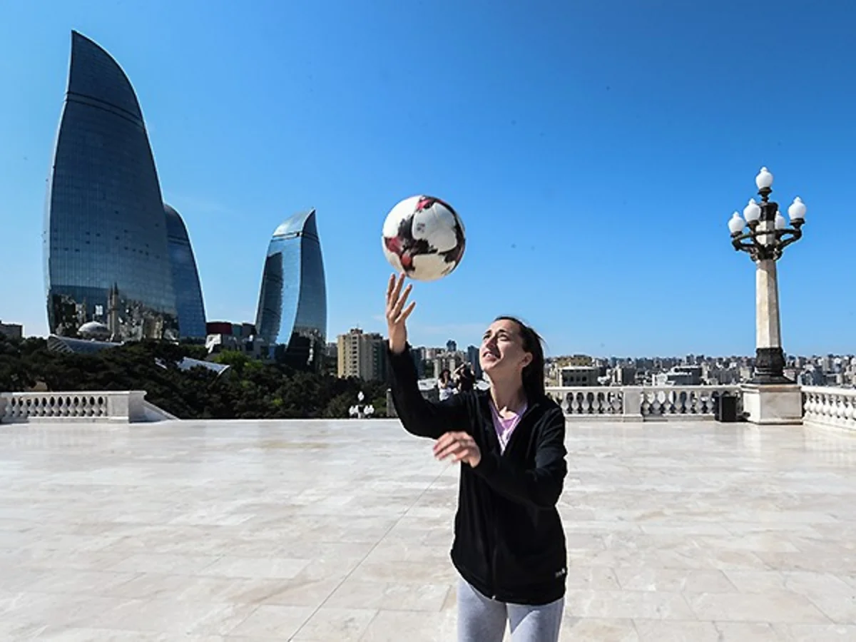 UEFA posts article about member of Azerbaijan's national team - VIDEO