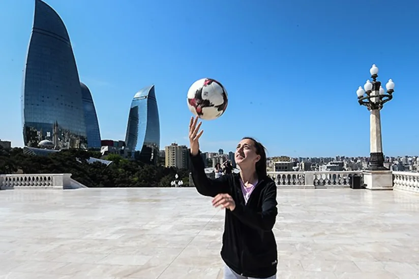 UEFA posts article about member of Azerbaijan's national team - VIDEO