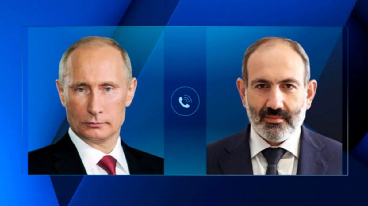 Putinlə Paşinyan arasında telefon danışığı olub