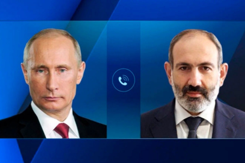 Putinlə Paşinyan arasında telefon danışığı olub