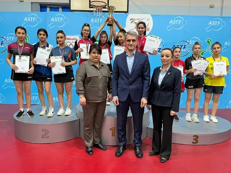 Stolüstü tennis üzrə Azərbaycan kubokunun qalibləri müəyyənləşib
