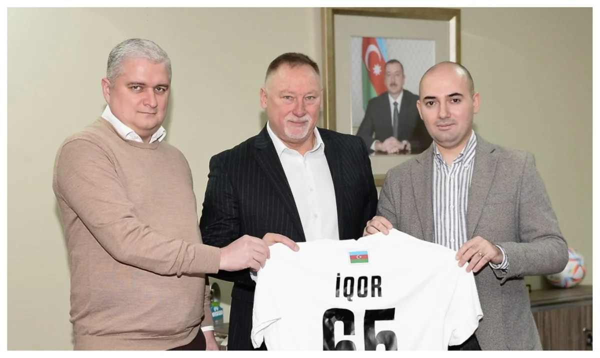 AFFA İqor Ponomaryovu yubiley münasibətilə təbrik edib