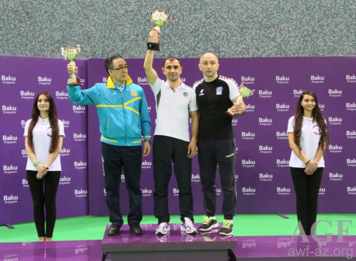 ​Azərbaycan güləşçiləri Bakı 2015in test yarışında 53 medal qazanıb