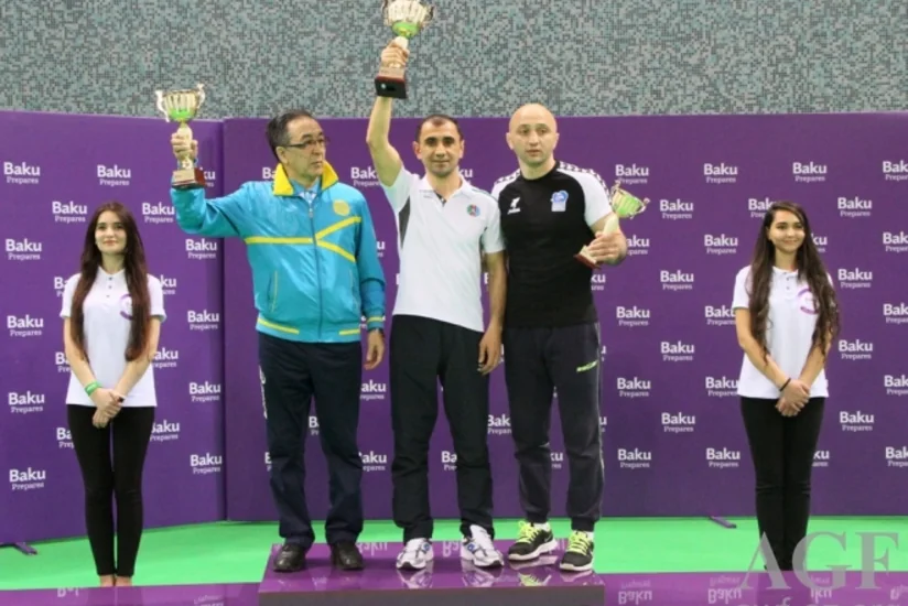 ​Azərbaycan güləşçiləri Bakı 2015in test yarışında 53 medal qazanıb