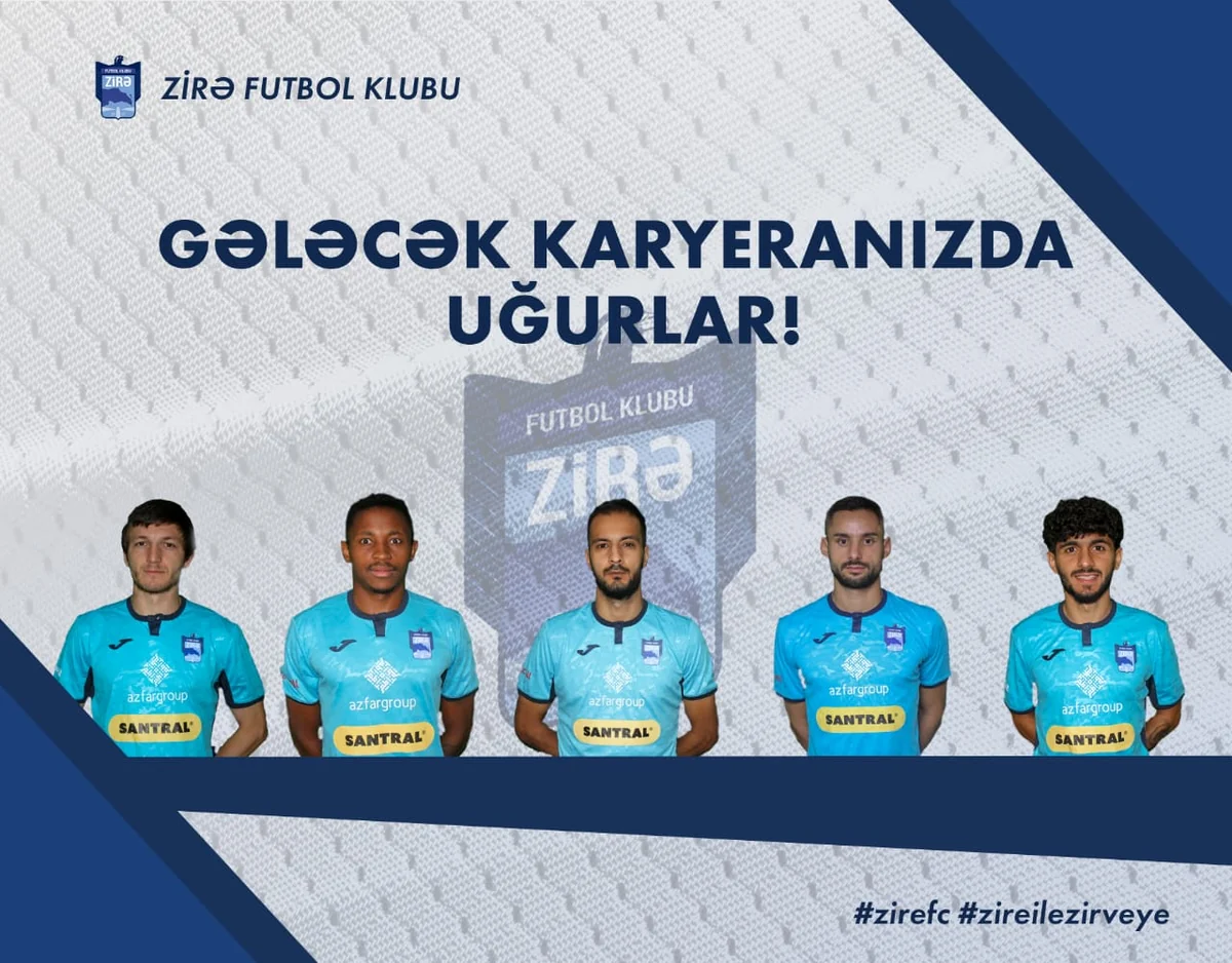 Zirə 5 futbolçu ilə yollarını ayırdı