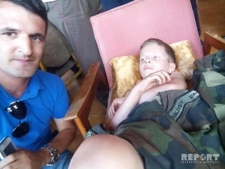 Qubada meşədə itkin düşən uşaq tapılıb - FOTO