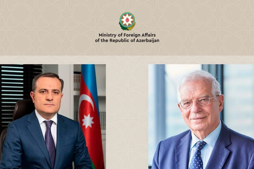 Azerbaijani FM and EU High Representative hold phone talks 