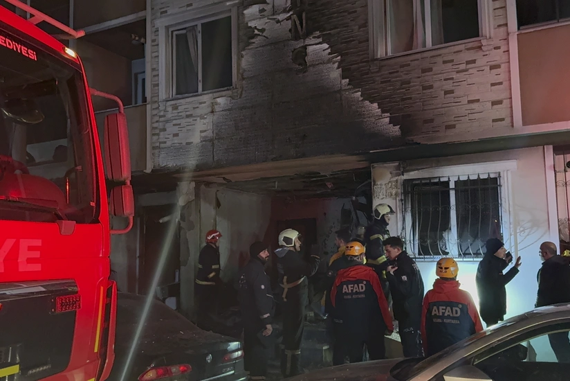 Türkiyədə binada baş verən partlayışda 10 nəfər xəsarət alıb