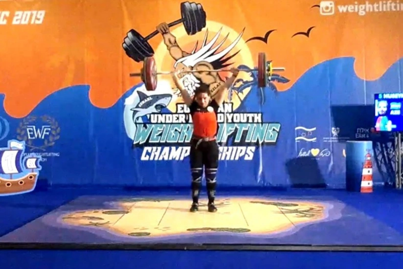 Azərbaycanın daha bir ağırlıqqaldıranı Avropa birinciliyində iki medal qazanıb