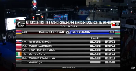 Boksçumuz erməni rəqibini məğlub etdi